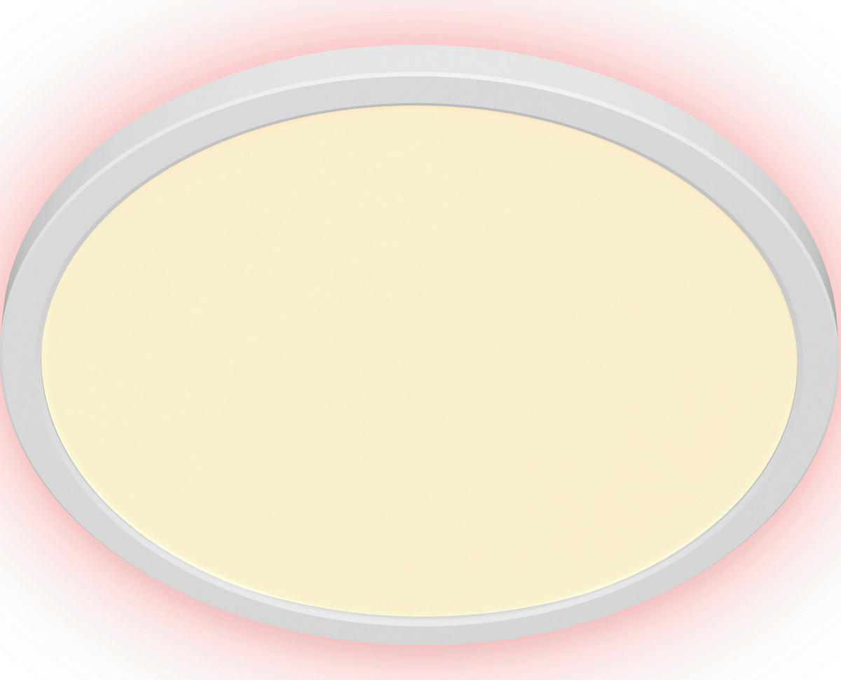 LED PLAFONJERA  - bela, Osnovno, plastika (29/2,5cm) - Boxxx