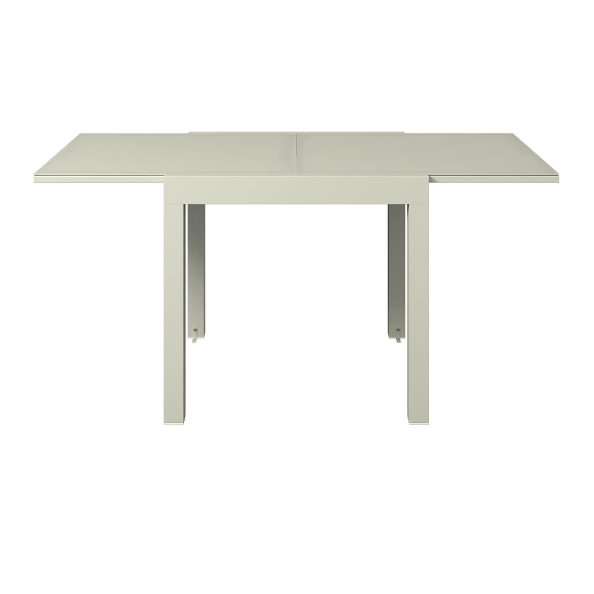 BALKONTISCH  - Beige, MODERN, Glas/Metall (160/80/75/80cm) - Ambia Garden