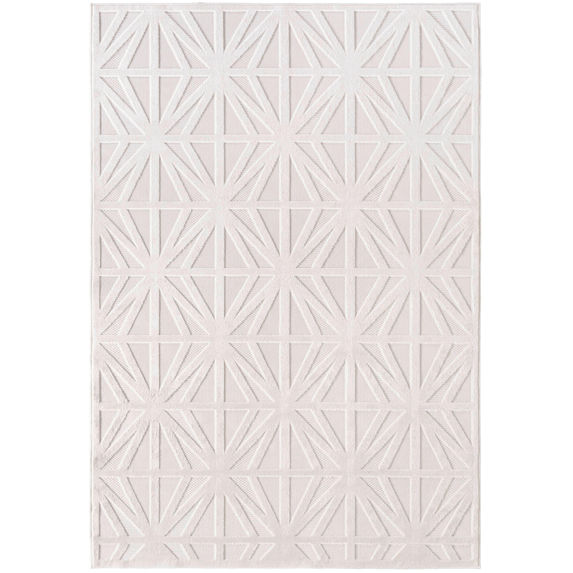 Flachwebteppich, Creme Doha