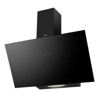 DUNSTABZUGSHAUBE 60550  - Schwarz, LIFESTYLE, Glas/Metall (80/75,8-113,8/37,6cm) - Amica