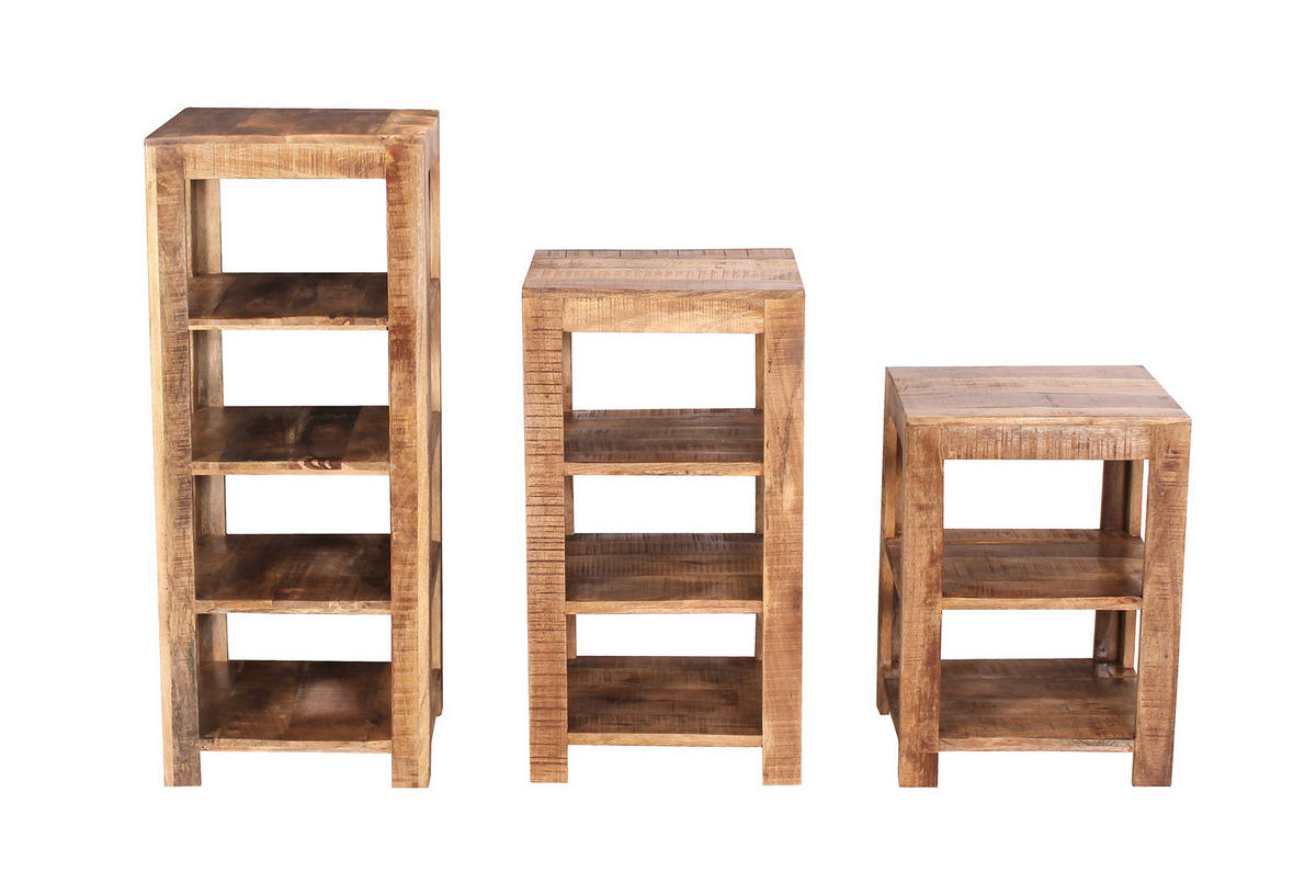 HYLLA i 44/80/44 cm naturfärgad  - naturfärgad, Design, trä (44/80/44cm) - Livetastic