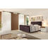 POLSTERBETT 180/200 cm - Dunkelgrau/Alufarben, Design, Textil/Metall (180/200cm) - Novel