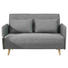 SCHLAFSOFA in Holzwerkstoff, Textil Grau, Naturfarben - Naturfarben/Grau, LIFESTYLE, Holz/Holzwerkstoff (132/81/90cm) - Carryhome SCHLAFSOFA in Holzwerkstoff, Textil Grau, Naturfarben - Naturfarben/Grau, LIFESTYLE, Holz/Holzwerkstoff (132/81/90cm) - Carryhome