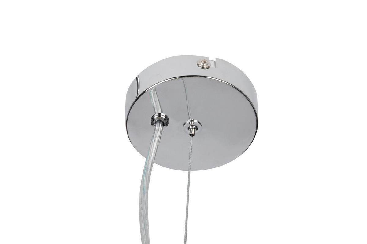 ZÁVESNÉ LED SVIETIDLO, 40/180 cm  - čierna, Design, kov (40/180cm) - Ambiente