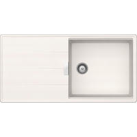 SPÜLE TIAD100LAPOL  - Weiß, Basics, Stein (100/50cm) - Schock