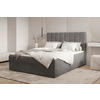 BOXBETT 140/200 cm,  in Anthrazit, Bettkasten, Topper,  - Anthrazit/Schwarz, MODERN, Holz/Kunststoff (140/200cm) - MID.YOU