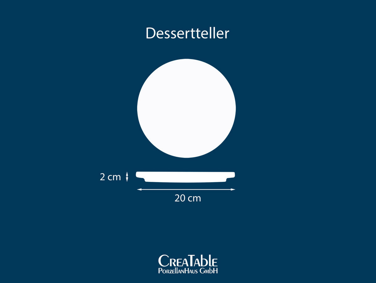 DESSERTTELLERSET Beige 4-teilig Futuro  - Beige, Basics, Keramik (21,5/21,55/13cm) - Creatable