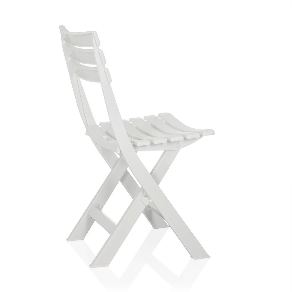 KLAPPSTUHL Weiß  - Weiß, MODERN, Kunststoff (42/80/45,5cm) - MID.YOU