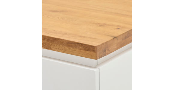 SIDEBOARD  145/82/42 cm 3 Schublade(n)  - Eichefarben/Weiß, KONVENTIONELL, Holz/Holzwerkstoff (145/82/42cm) - Novel