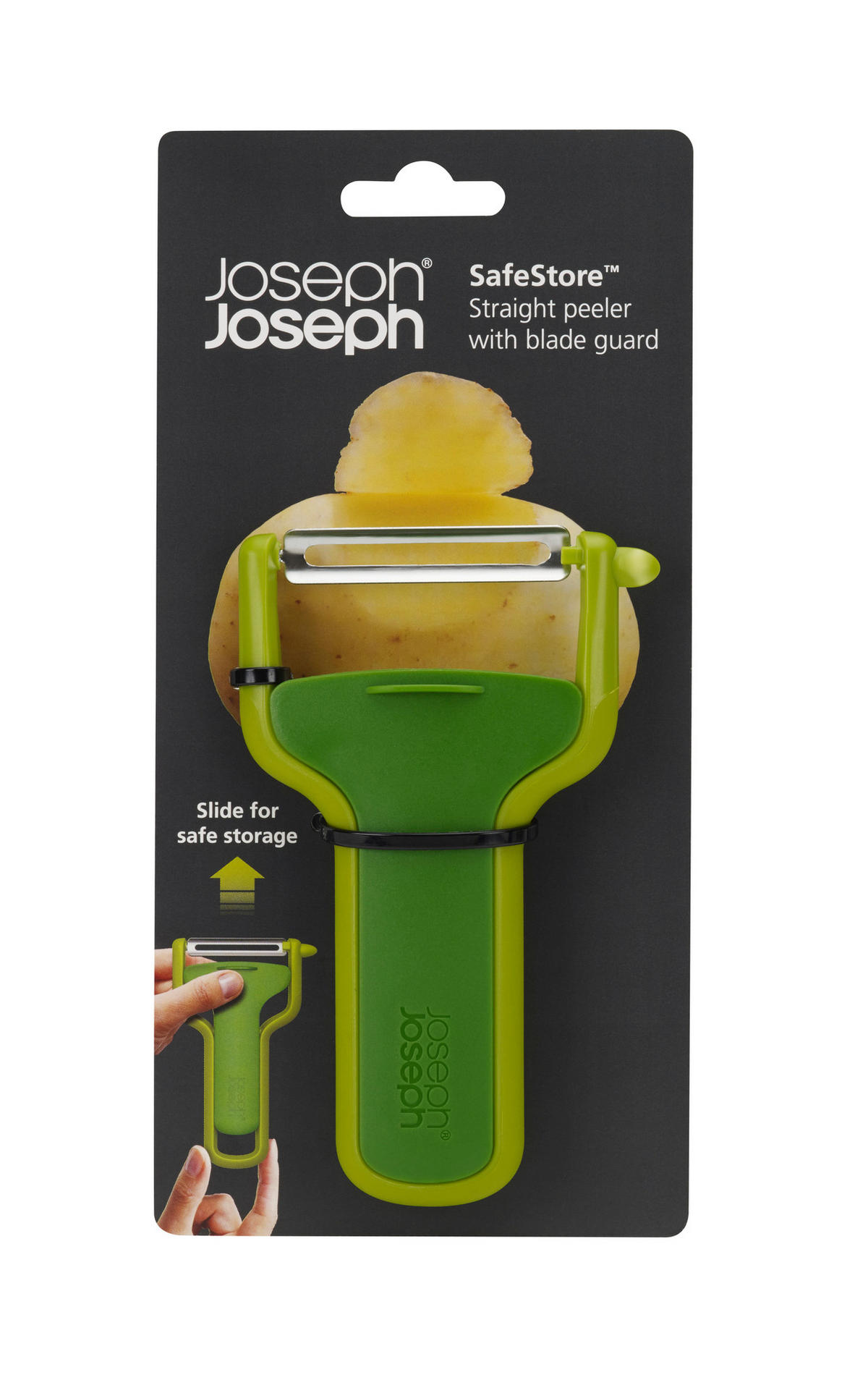 LUPILEC    7,5/14/1,8 cm          - zelena, Basics, kovina/umetna masa (7,5/14/1,8cm) - Joseph Joseph