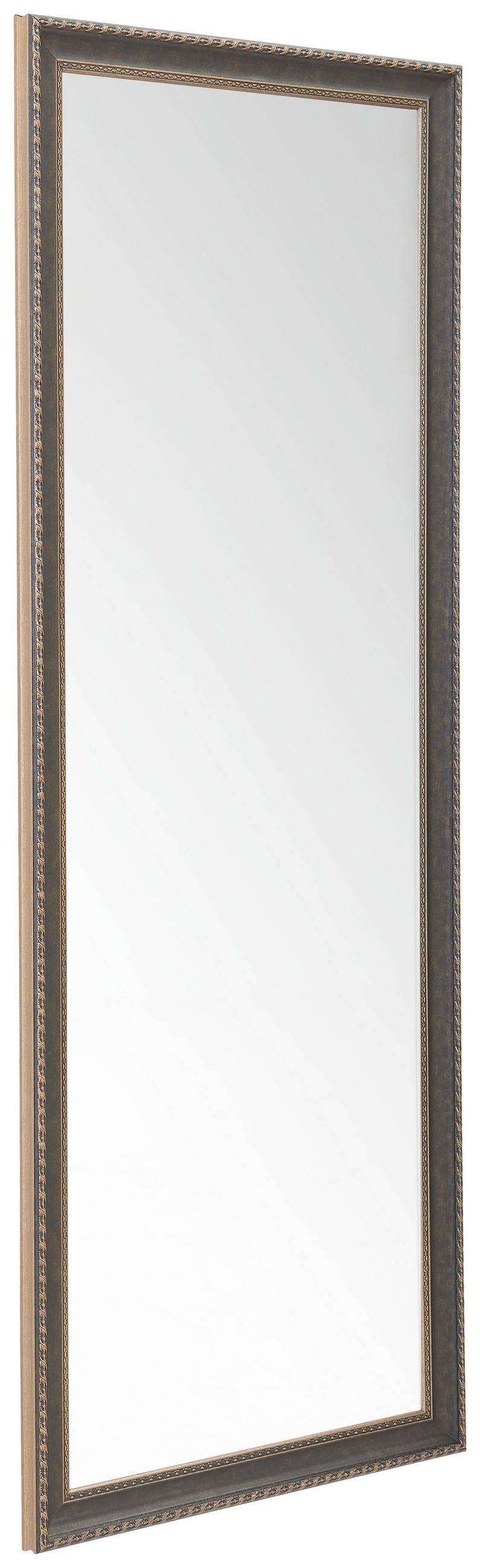 WANDSPIEGEL 177/67/2 cm    in rechteckig  - Dunkelbraun/Silberfarben, Design, Glas/Holzwerkstoff (177/67/2cm) - Carryhome