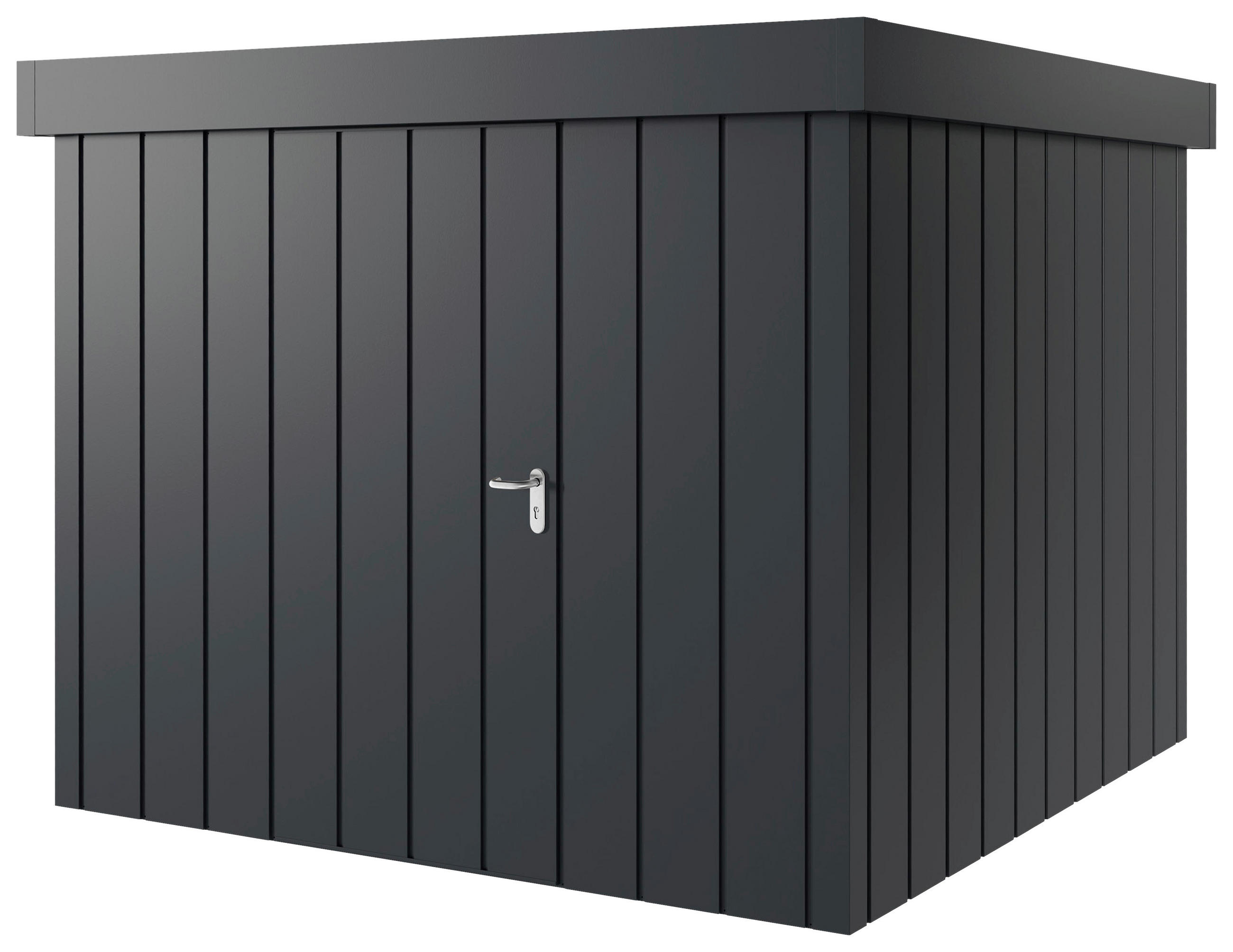 GERÄTEHAUS 229/220/277 cm  - Anthrazit, Basics, Metall (229/220/277cm)