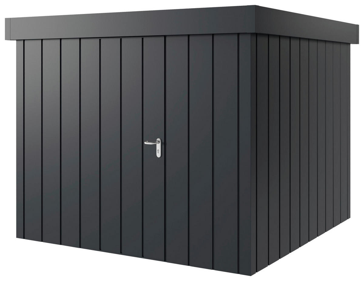 GERÄTEHAUS 229/220/277 cm  - Anthrazit, Basics, Metall (229/220/277cm)