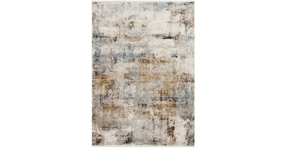 VINTAGE-TEPPICH 160/230 cm Le Mans Grau, Schwarz - Schwarz/Grau, Design, Textil (160/230cm) - Dieter Knoll