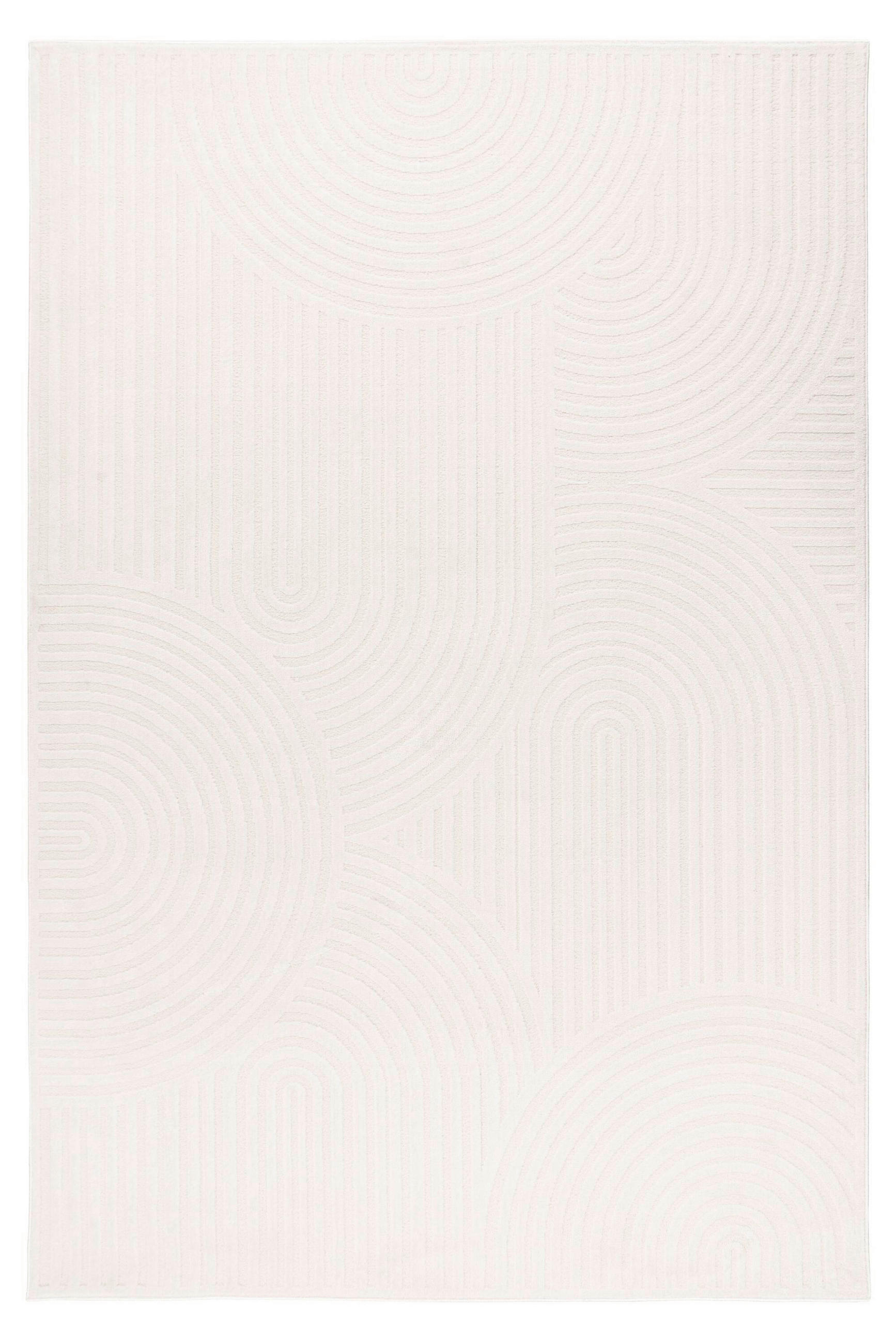 FLACHWEBETEPPICH 160/230 cm Elfenbein rechteckig  - Elfenbein, Basics, Textil (160/230cm) - Kayoom