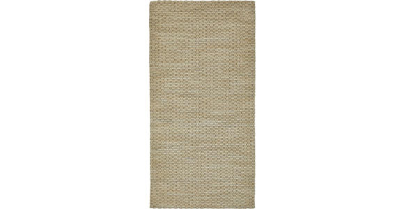 HANDWEBTEPPICH 70/140 cm  - Greige, Design, Textil (70/140cm) - Linea Natura