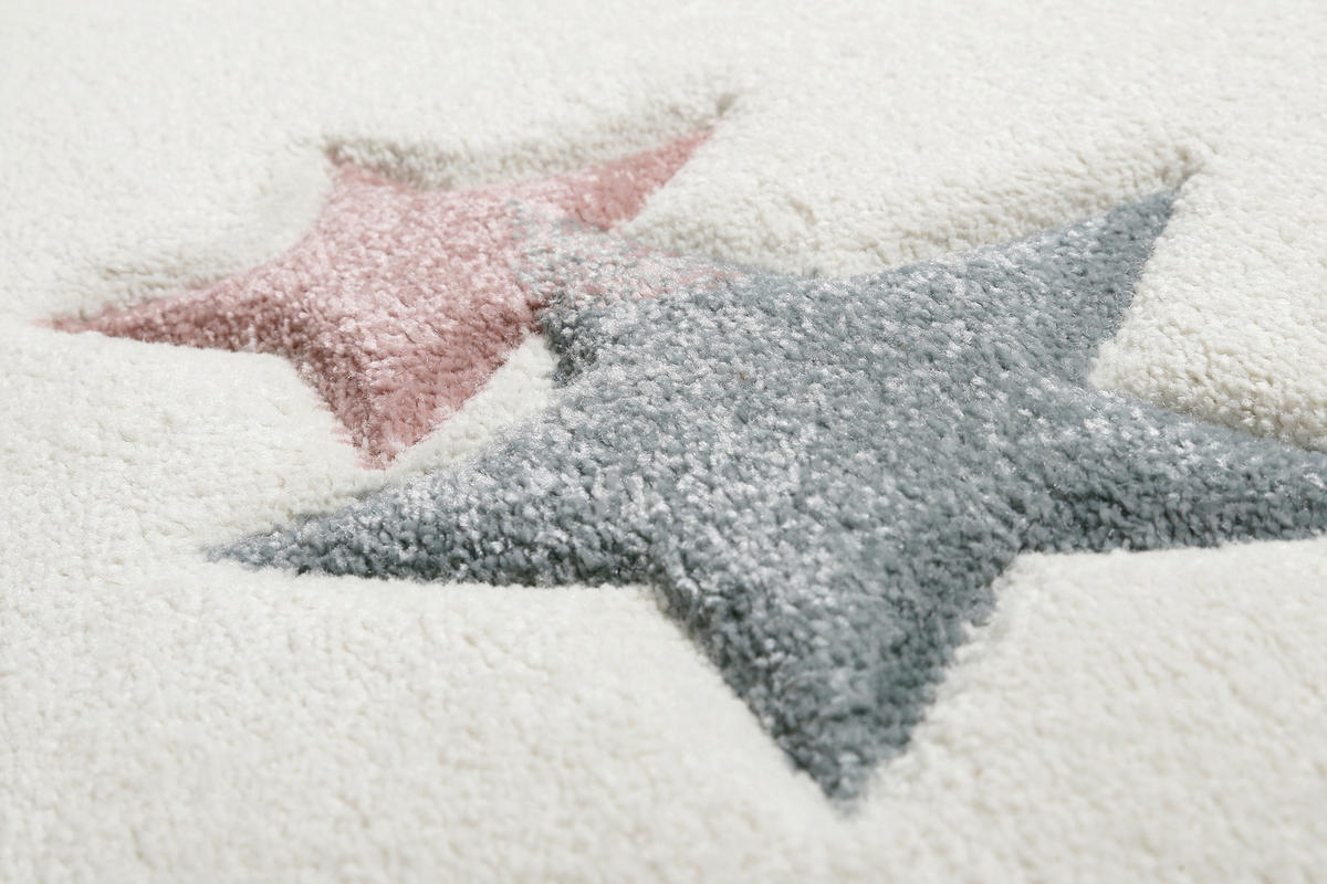 DETSKÝ KOBEREC, 120/170 cm, biela, svetlomodrá, svetloružová - svetlomodrá/biela, Trend, textil (120/170cm) - Esprit