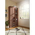 SCHUHSCHRANK  in 100/210/34 cm  - Anthrazit/Terracotta, Design, Holzwerkstoff/Kunststoff (100/210/34cm) - Xora