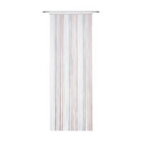 FADENVORHANG     90/245 cm   - Beige/Rosa, Basics, Textil (90/245cm) - Boxxx