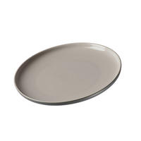 DESSERTTELLER Grau, Weiß 19 cm Jasper  - Weiß/Grau, Design, Keramik (19cm) - Ritzenhoff Breker