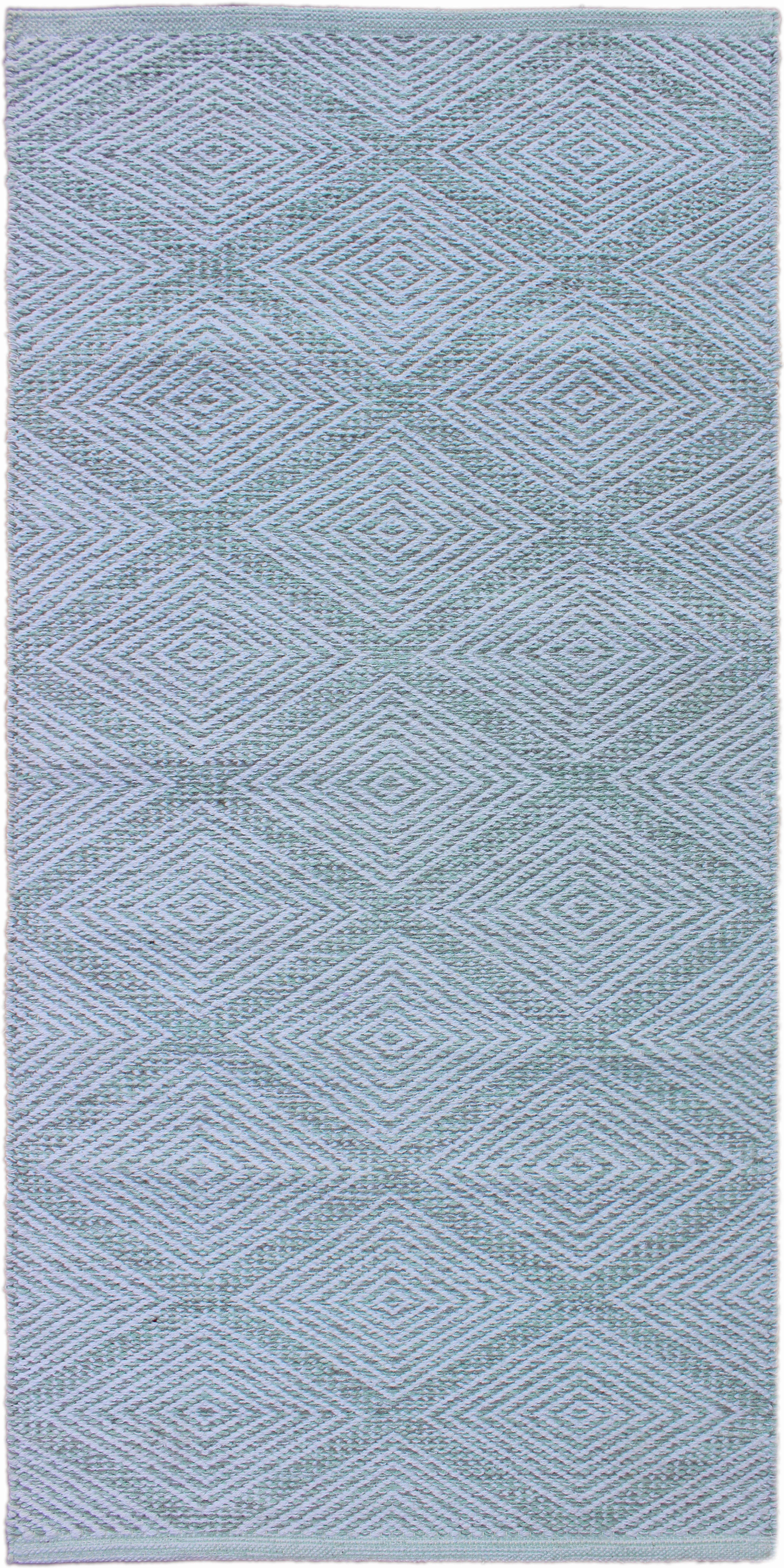 RONGYSZŐNYEG  Diamant LT.Green  - Zöld, Design, Textil (60/120cm) - Linea Natura