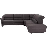 ECKSOFA in Webstoff Graphitfarben  - Graphitfarben, Konventionell, Kunststoff/Textil (288/271cm) - Himolla Komfortklass