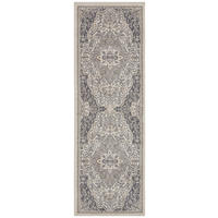 LÄUFER 80/200 cm Terrain  - Grau, Design, Kunststoff/Textil (80/200cm) - Hanse Home