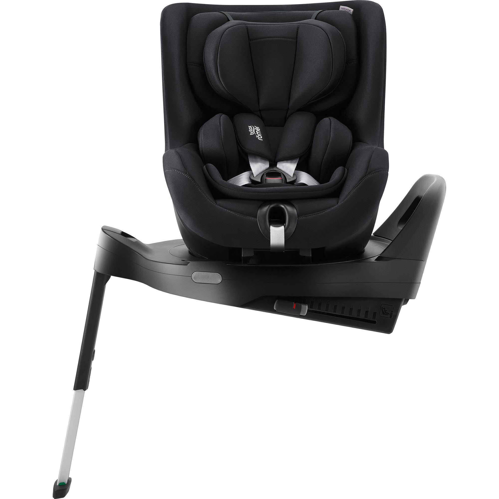 REBOARDER-KINDERSITZ DUALFIX PRO  - Schwarz, Basics (44/48/74cm) - Britax Römer