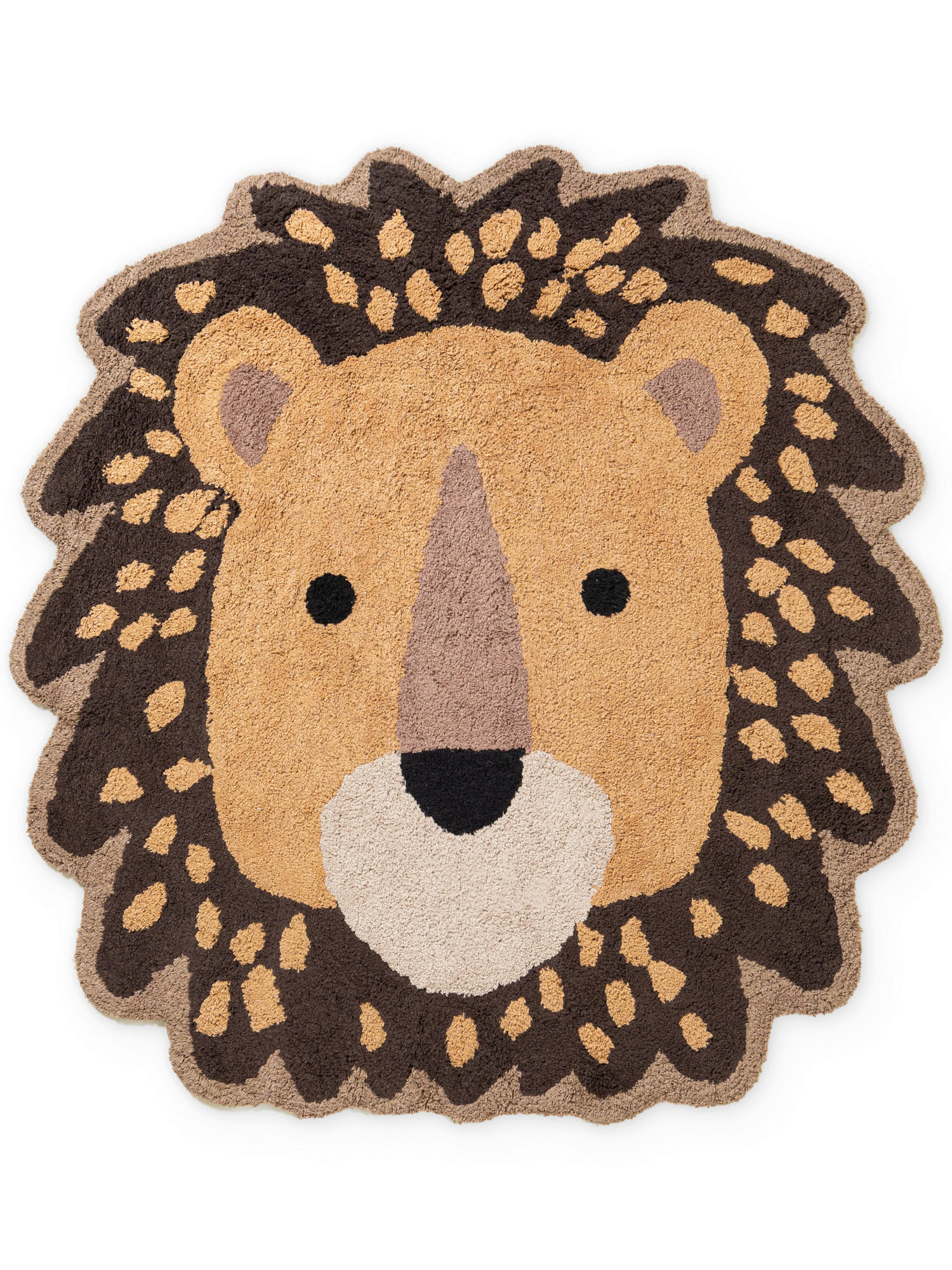 KINDERTEPPICH 120/125 cm Snuggle Roary  - Hellgelb/Braun, Basics, Kunststoff/Textil (120/125cm) - Hanse Home