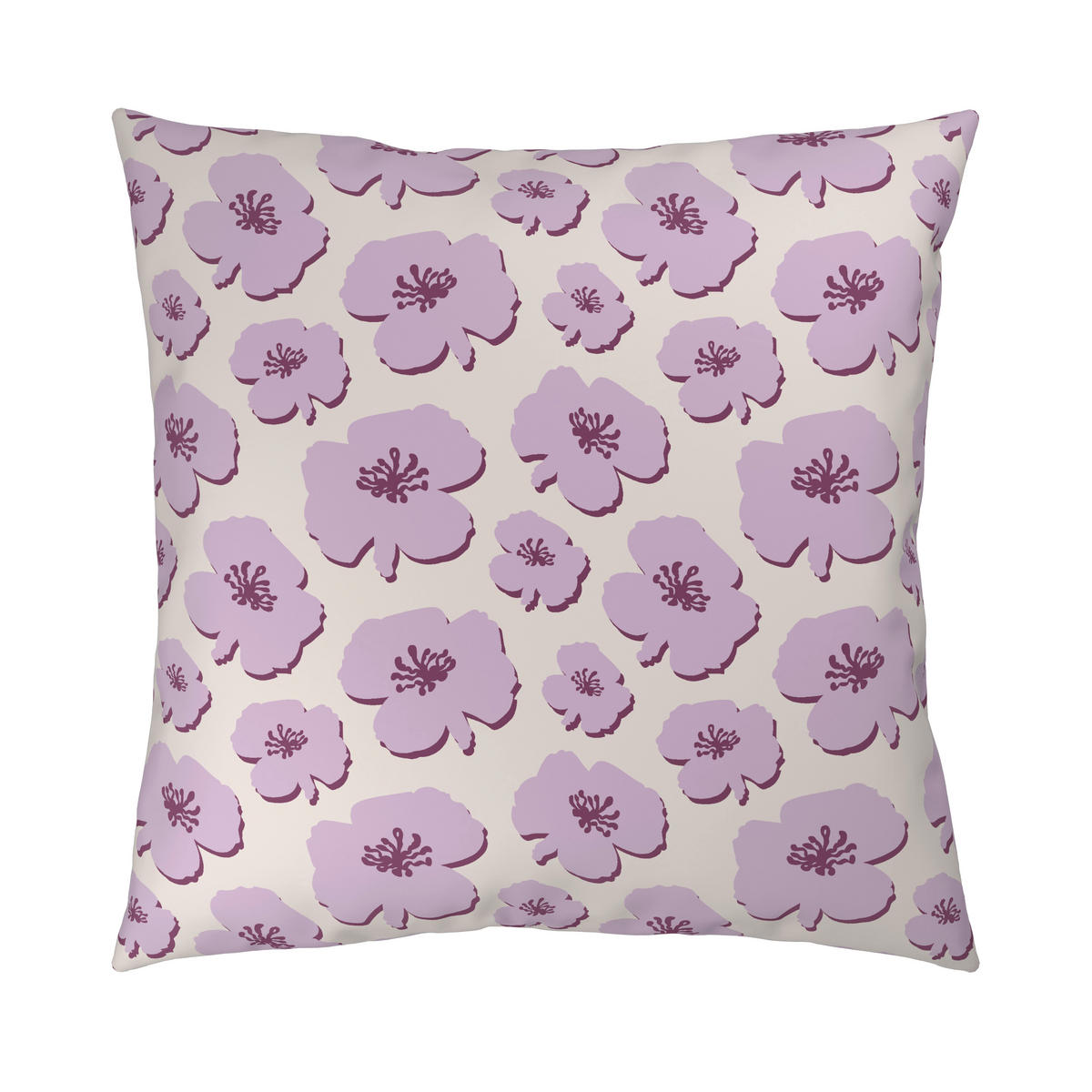 BETTWÄSCHE Satin 135/200 cm  - Lila, Textil (135/200cm) - Esposa