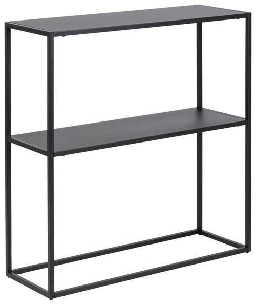 KONSOLENTISCH Schwarz  - Schwarz, Trend, Metall (79,5/80,5/26cm) - MID.YOU