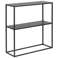 KONSOLENTISCH in Metall   - Schwarz, Trend, Metall (79,5/80,5/26cm) - MID.YOU