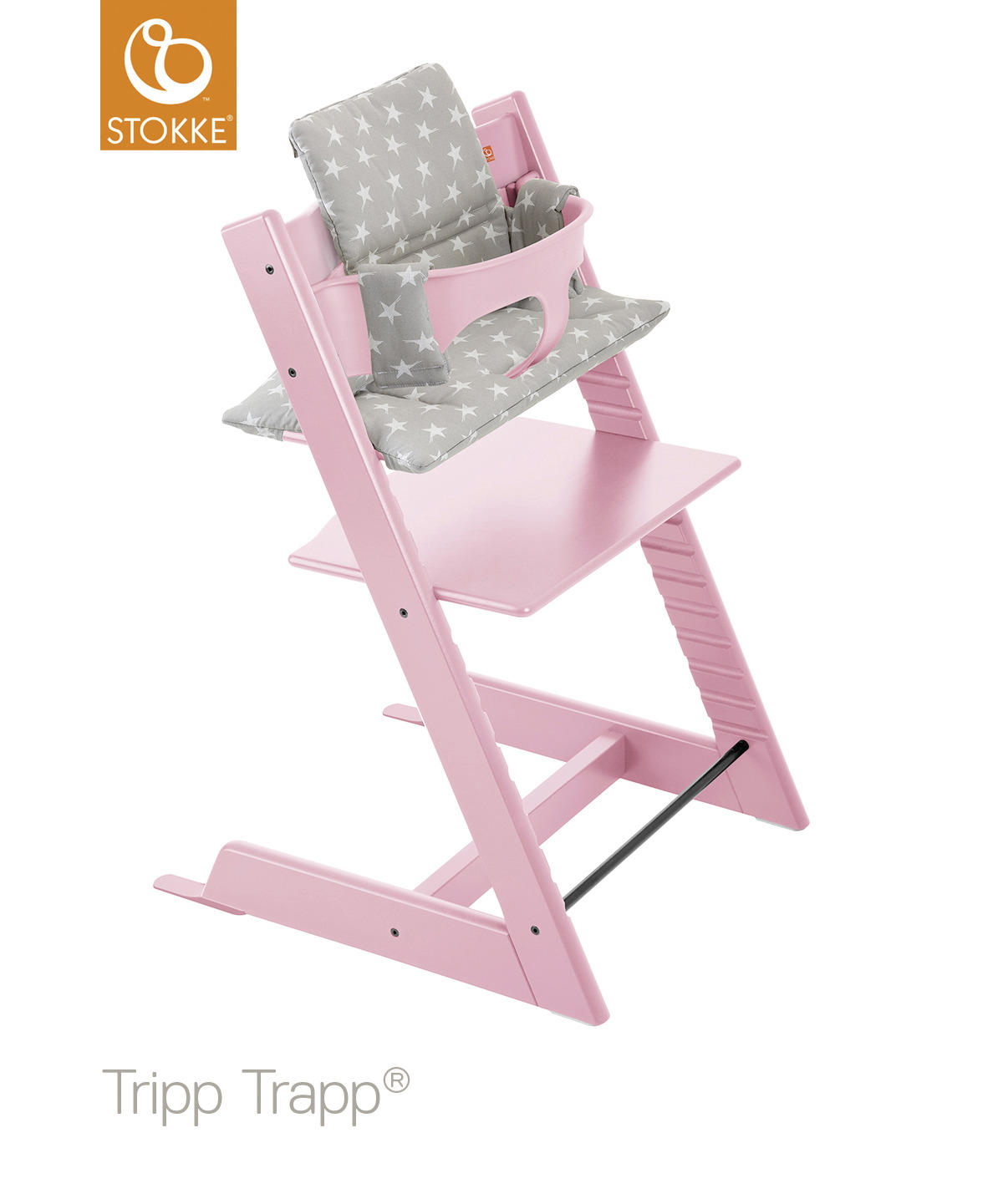HOCHSTUHLEINLAGE Tripp Trapp Sitzkissen  - Greige/Beige, Basics, Textil (28/21/7cm) - Stokke
