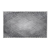 FÜRDŐSZOBASZŐNYEG   szürke   - szürke, Konventionell, műanyag/textil (100/60/2,4cm) - Kleine Wolke