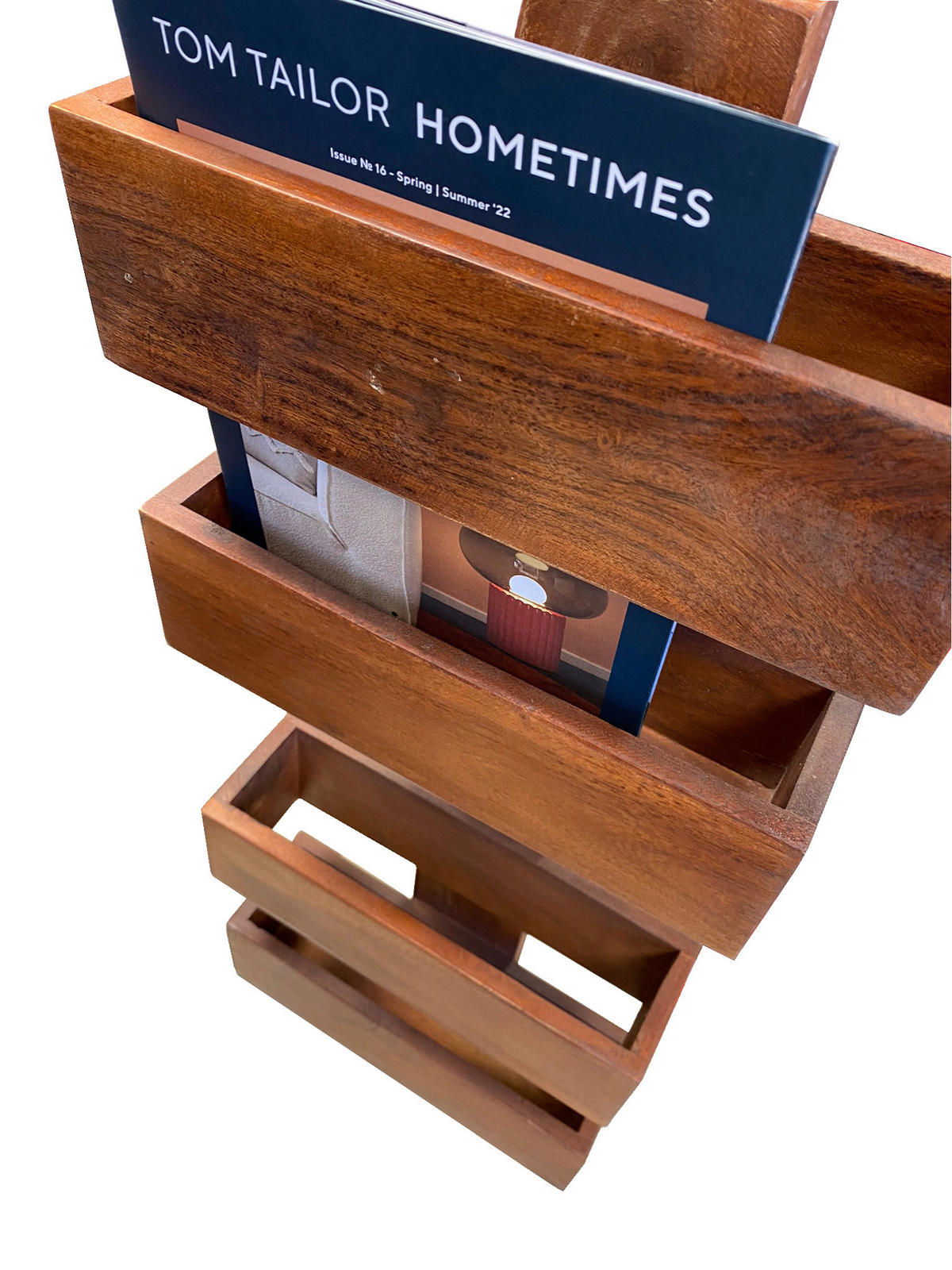 WANDREGAL 30/72/9 cm  - Naturfarben, Design, Holz (30/72/9cm) - Livetastic