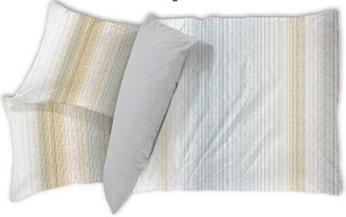 LENJERIE DE PAT CU DOUĂ FEțE 220/200 cm  - gri, textil (220/200cm) - Esposa