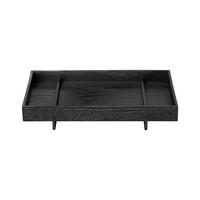 DEKOTABLETT - Schwarz, Design, Holz (50/30/8,5cm) - Blomus