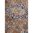 VINTAGE-TEPPICH 120/160/160 cm Asya Dunkelblau, Kupferfarben  - Dunkelblau/Kupferfarben, Design, Kunststoff/Textil (120/160/160cm) - Novel