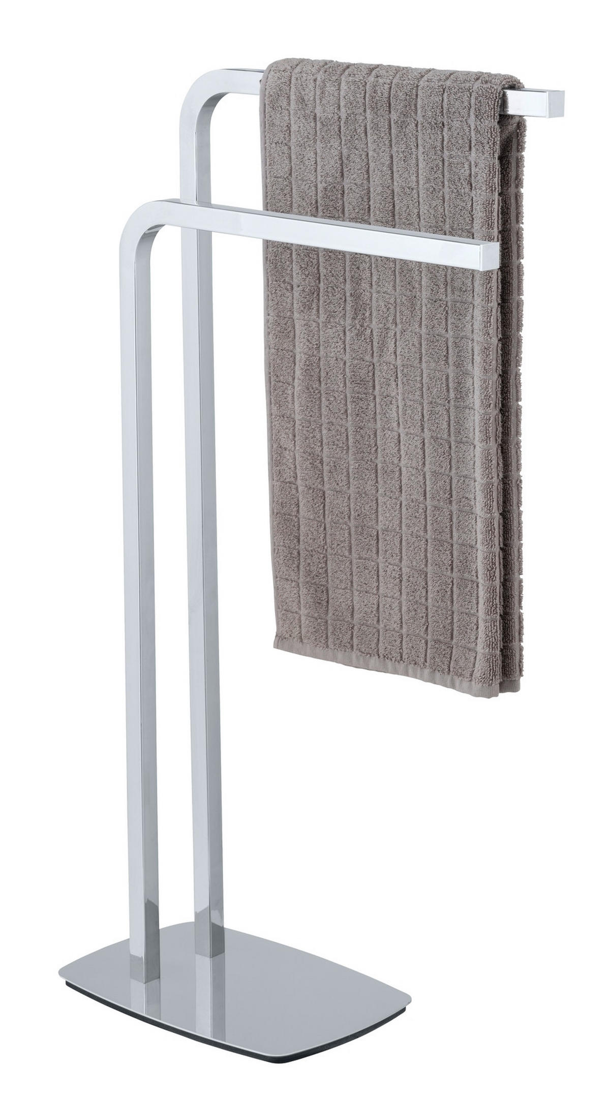 HANDTUCHSTÄNDER 20/46,5/81,5 cm  - Chromfarben, KONVENTIONELL, Metall (20/46,5/81,5cm) - Schöner Wohnen