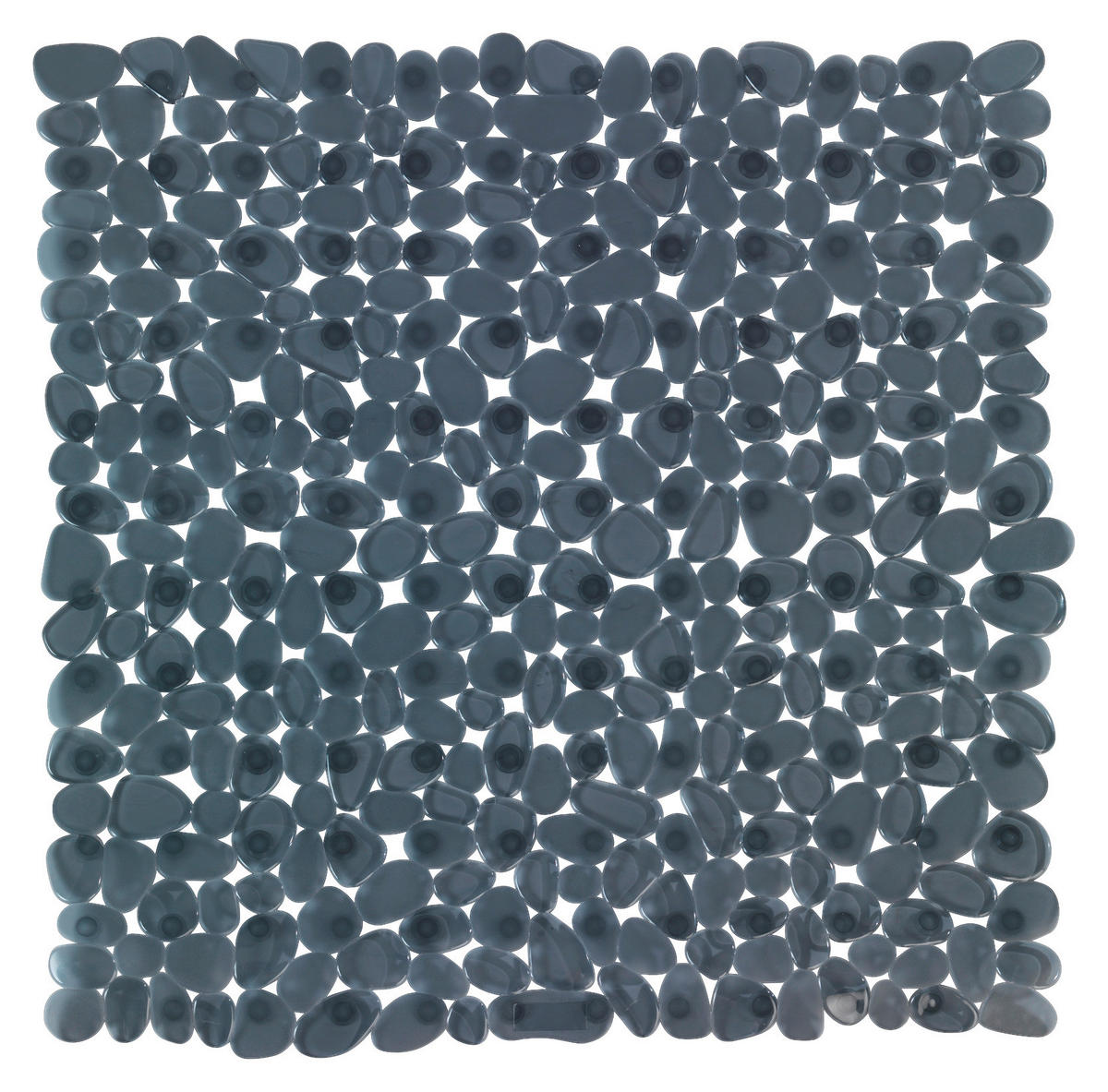 DUSCHEINLAGE - Anthrazit, Basics, Kunststoff (54/54cm) - Wenko