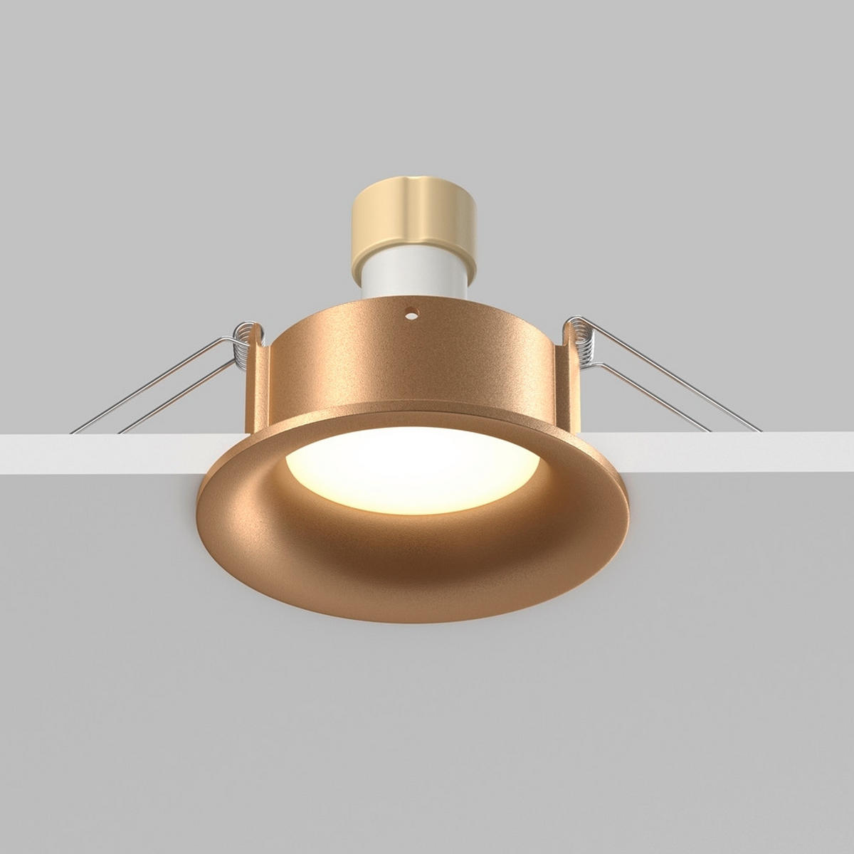 DECKENLEUCHTE  8,5/4 cm    - Goldfarben, Modern, Metall (8,5/4cm) - MAYTONI