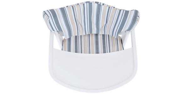 HOCHSTUHLEINLAGE LUNCH  - Beige/Weiß, Basics, Textil (25/50cm) - My Baby Lou