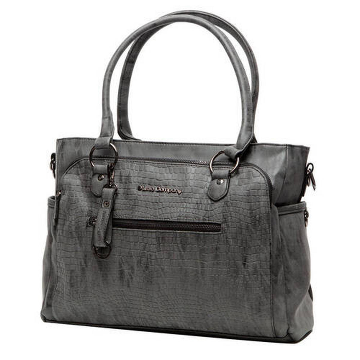 TORBA ZA PREVIJANJE  Little Company   - antracit, Trend, tekstil/plastika (30/40/12cm)