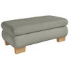 HOCKER Cord Olivgrün  - Eiche Bianco/Olivgrün, KONVENTIONELL, Holz/Textil (129/49/64cm) - SetOne by Musterring