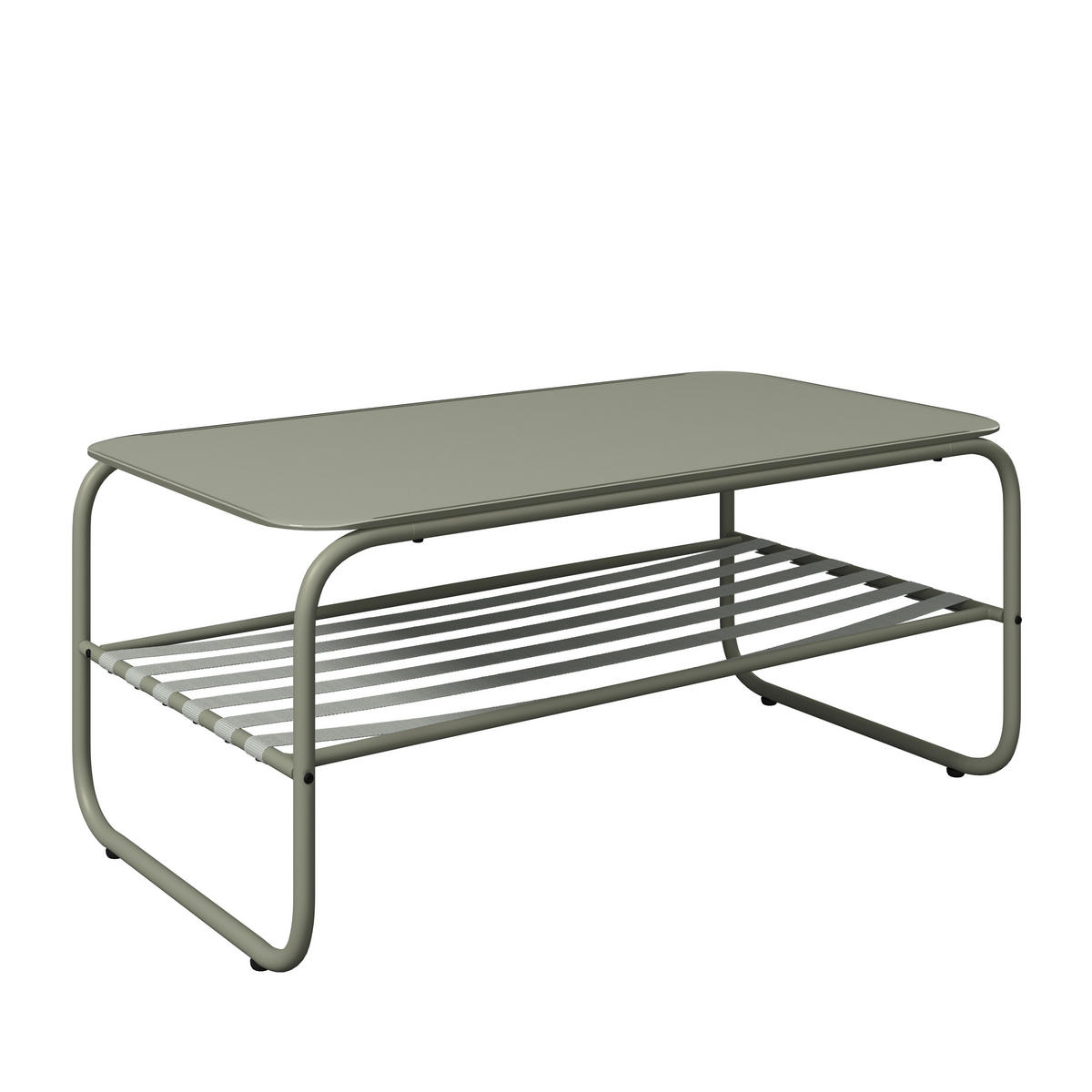 LOUNGEGARNITUR Eisen  - Beige/Grau, MODERN, Glas/Textil (128/62/82cm) - Ambia Garden