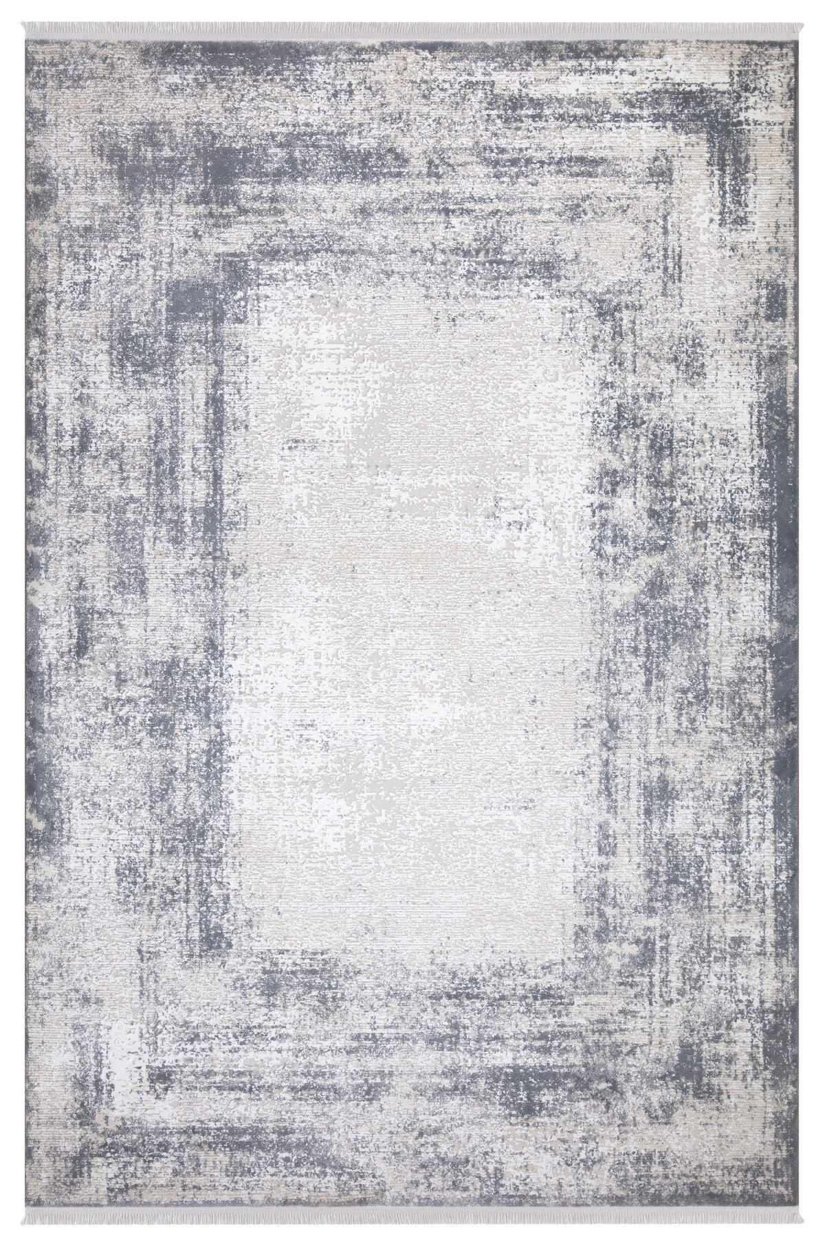 VINTAGE-TEPPICH 160/230 cm Lotus Grau  - Grau, LIFESTYLE, Textil (160/230cm) - Novel