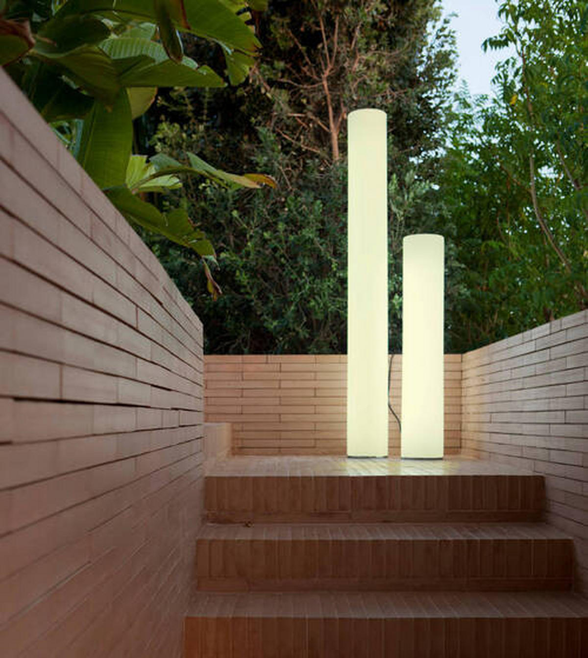 LED-AUßENLEUCHTE 20/102/20 cm   - Design, Kunststoff (20/102/20cm) - New Garden