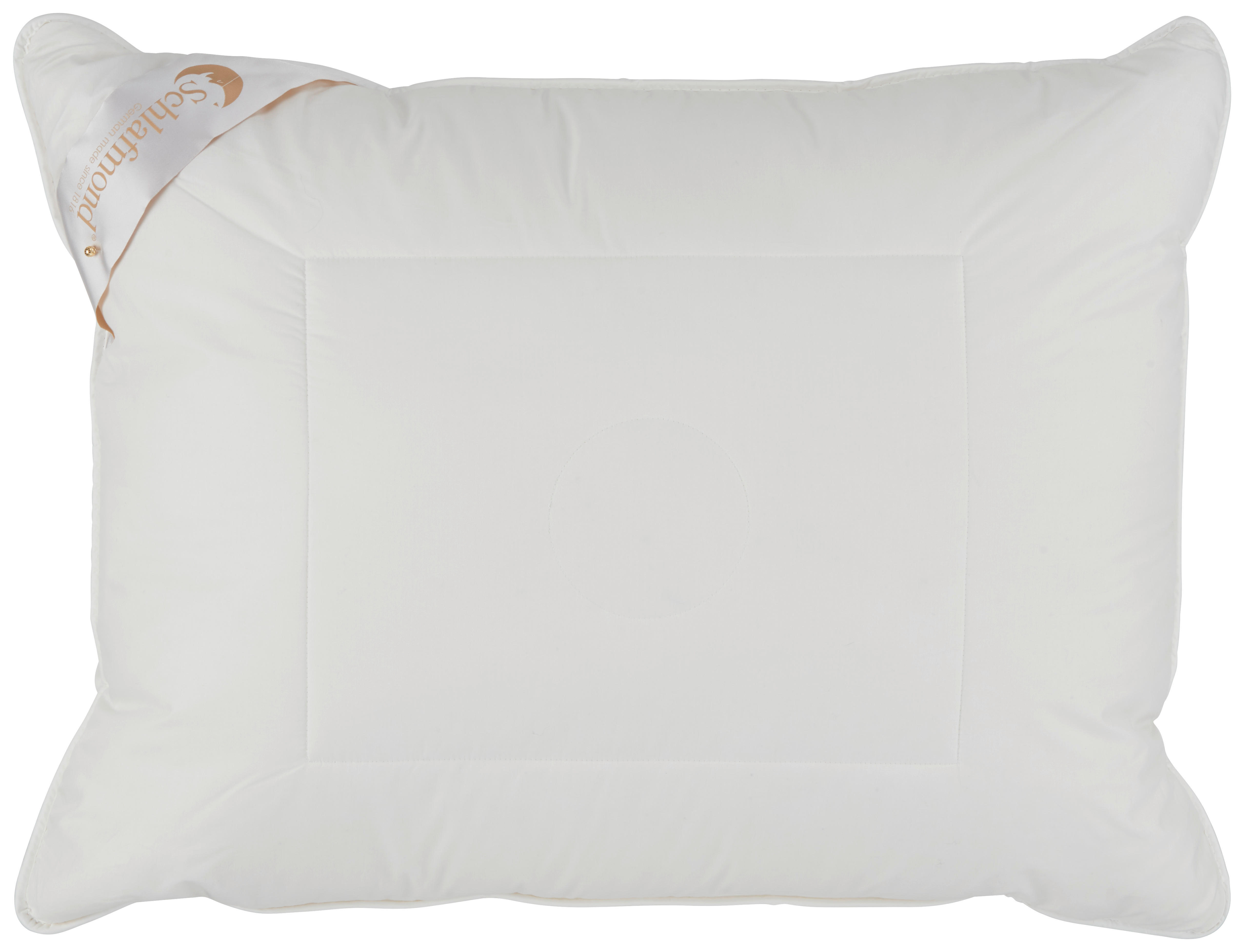 POLSTER  SCHNEEWEISSCHEN  - Weiß, KONVENTIONELL, Naturmaterialien/Textil (70x90cm) - Schlafmond