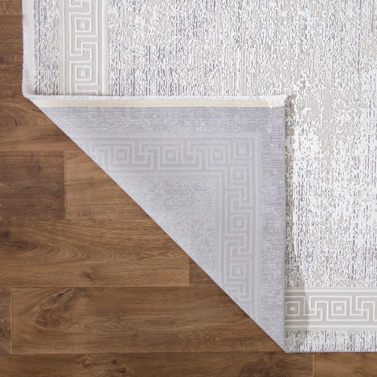 VINTAGE-TEPPICH 80/150 cm Harmony Creme, Hellgrau  - Creme/Hellgrau, LIFESTYLE, Textil (80/150cm) - Novel