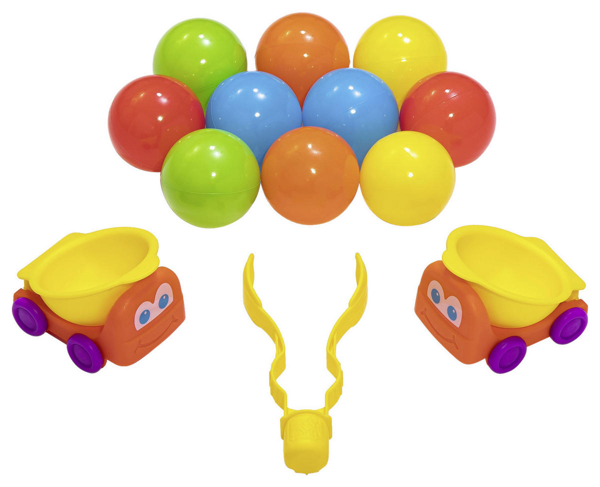 BOLLSPELBORD - orange/blå, Basics, plast (58/90/69cm)